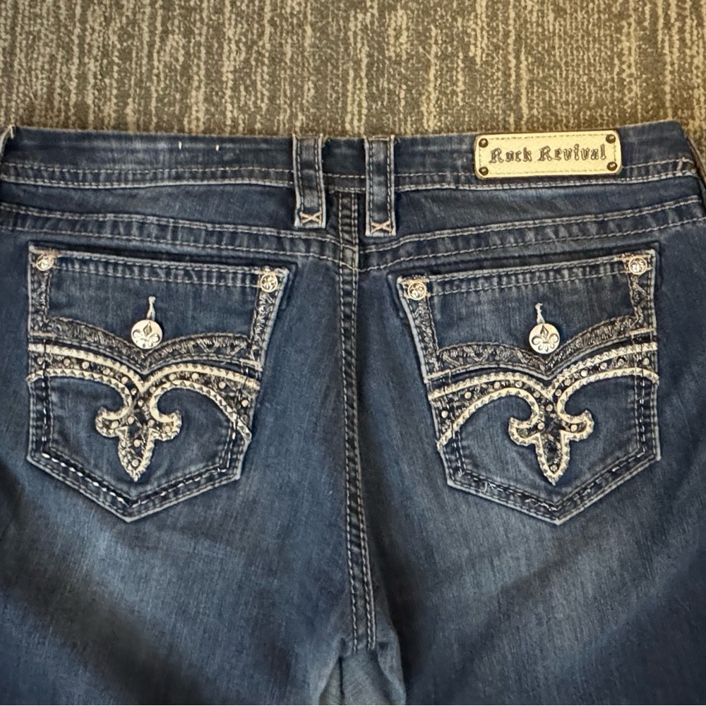 Rock Revival Women’s Maisky Easy Capri Jeans 34